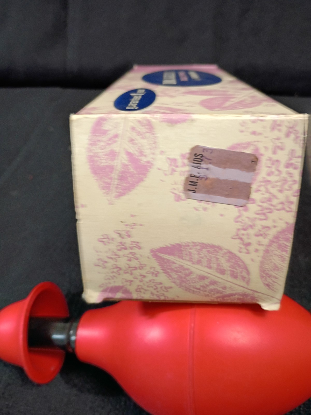 Vintage Dr. Kelly Bulb Syringe by Seamless, Douche