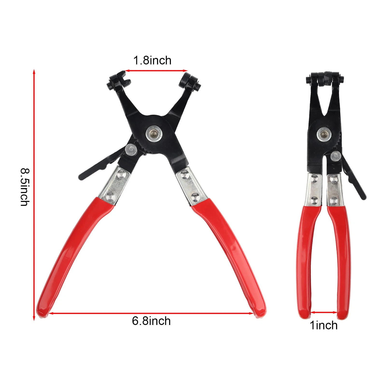 2X Hose Clamp Pliers Car Water Pipe Fuel Coolant Spring Bundle Removal Tool