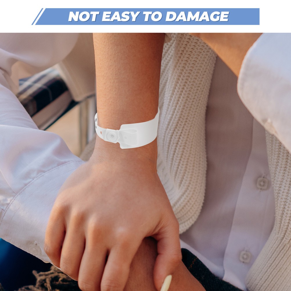 200 Pcs Medical Wrist Bands Id Wristbands Bracelets for Elderly Hospital