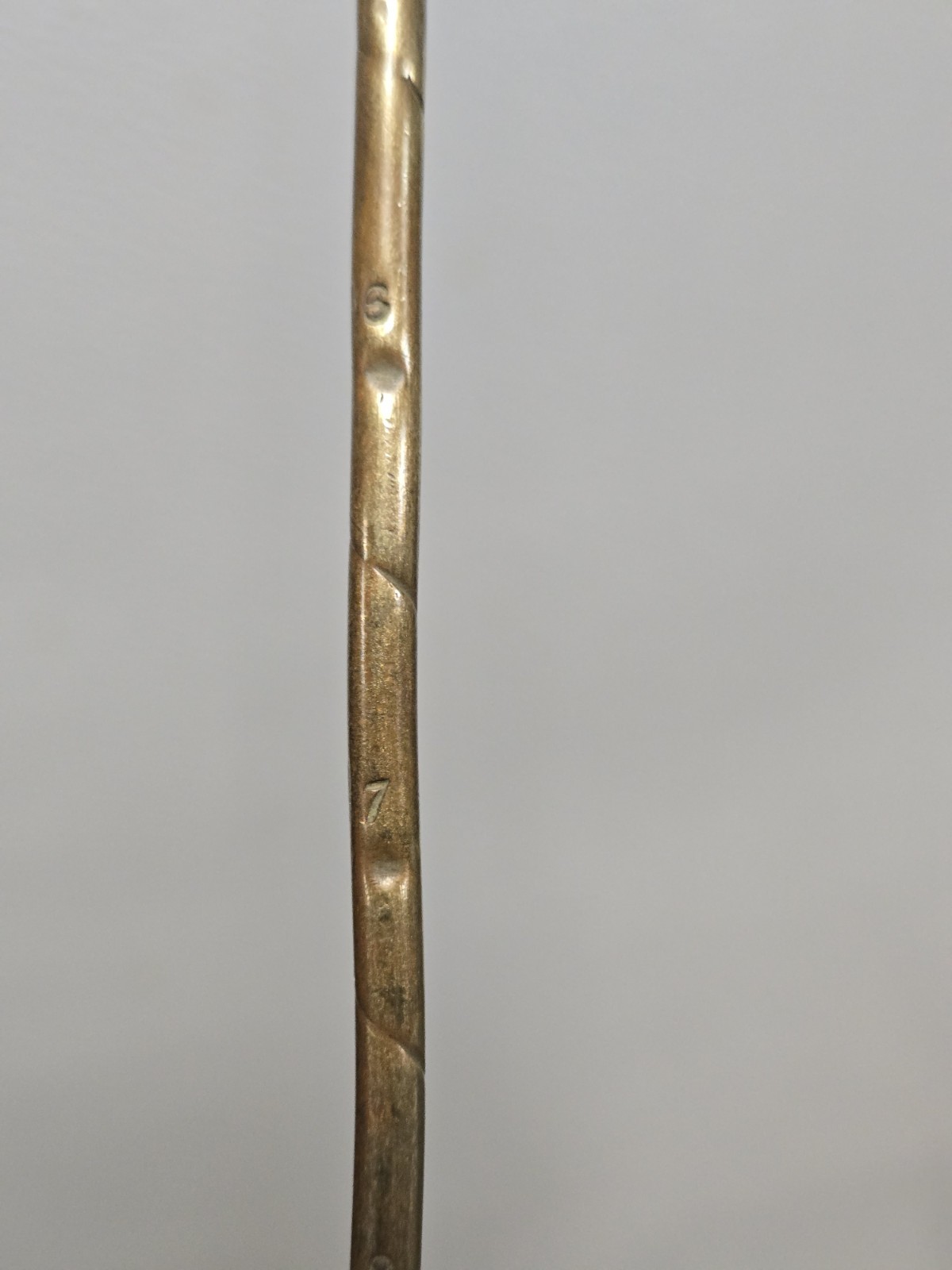 Old VIntage Antique Medical Tool Uterine Barnes Sound Calibrated F Walters & Co