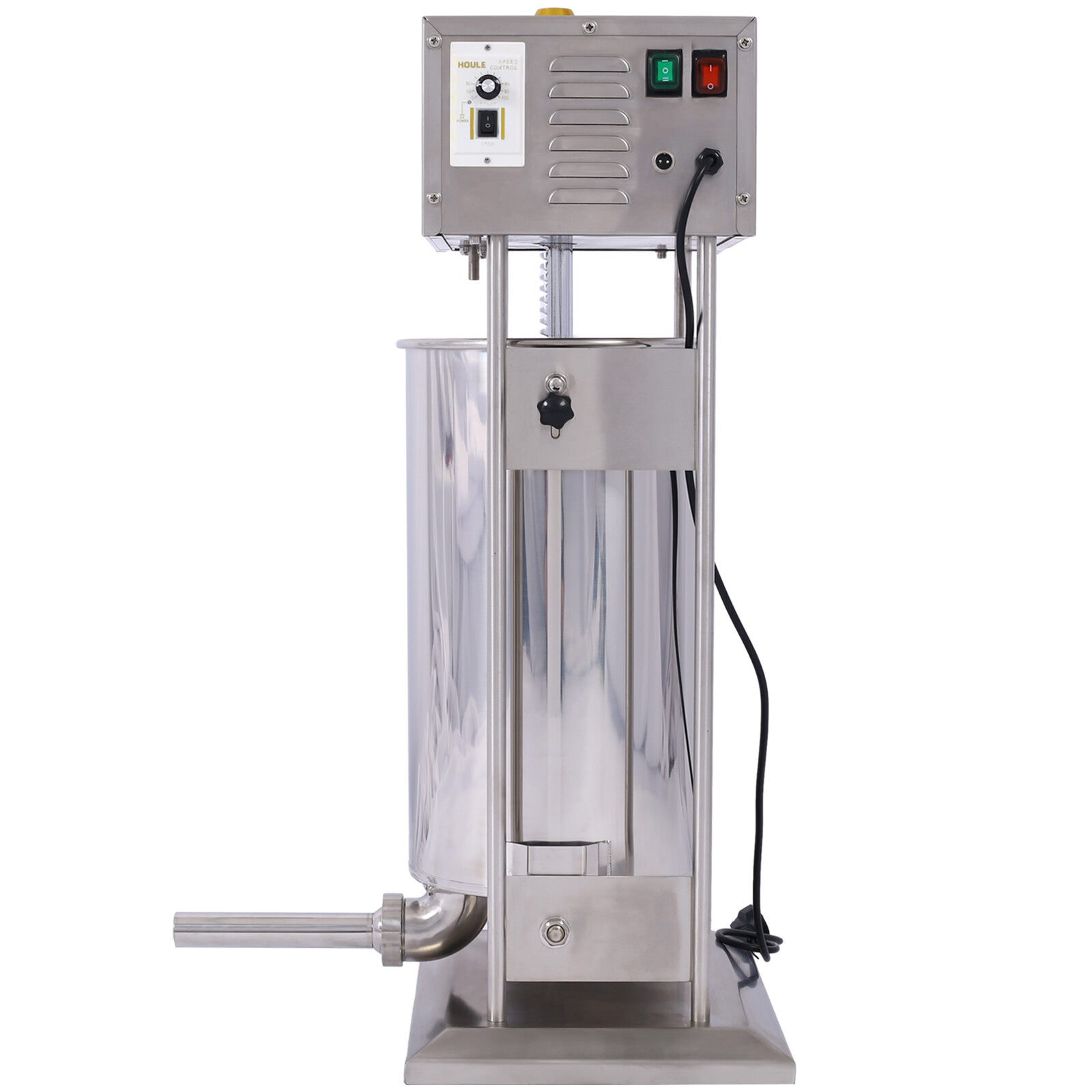 30L Sausage Stuffer Machine 10 Speed Vertical Sausage Maker 5 Filling Tubes