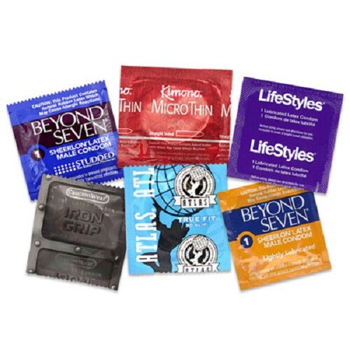 Small Snugger Fit Tight Lubricated Bulk Condoms - Pick Size & Quantity