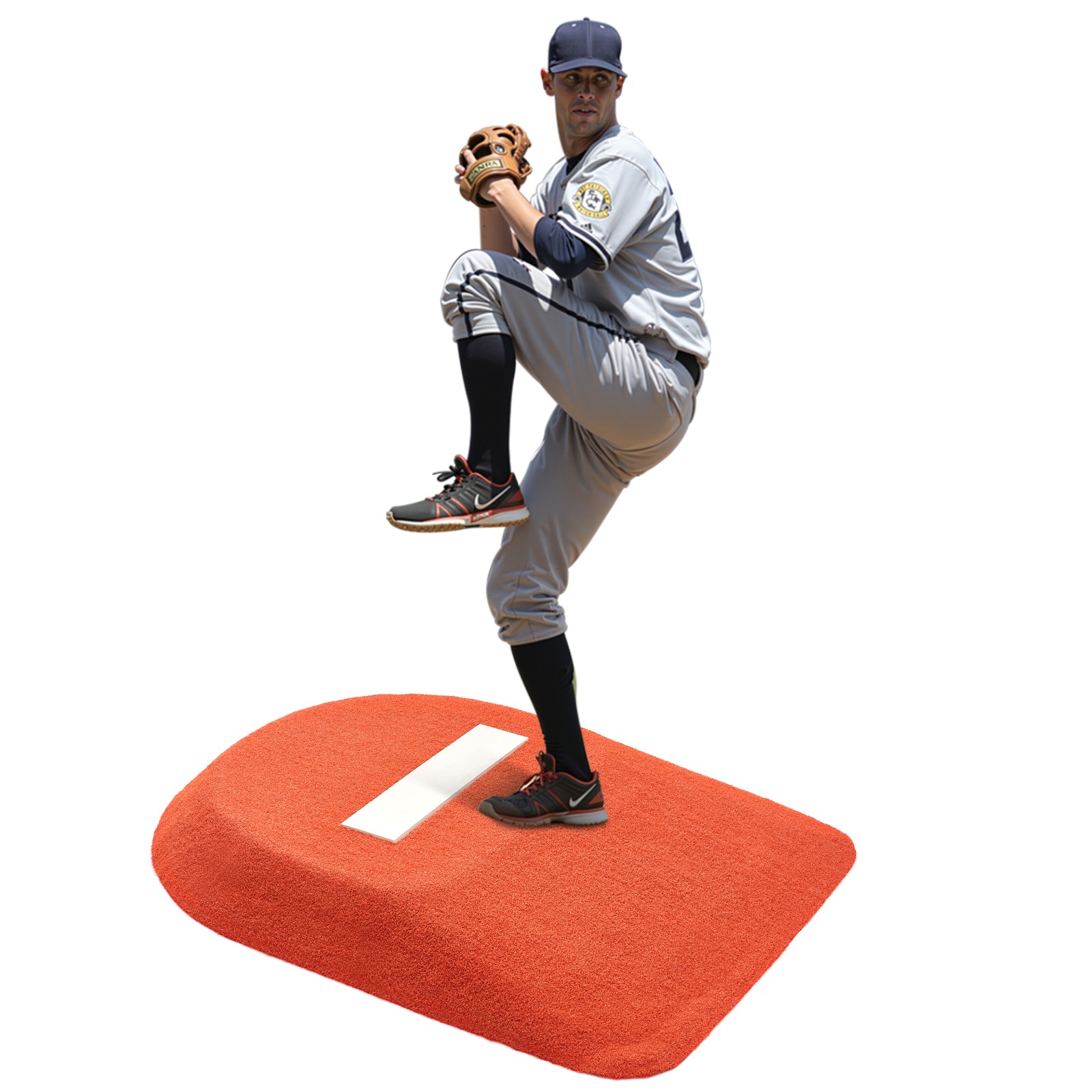 42 in Pitching Mound Portable Pitcher Mound Baseball Softball Outdoor Training
