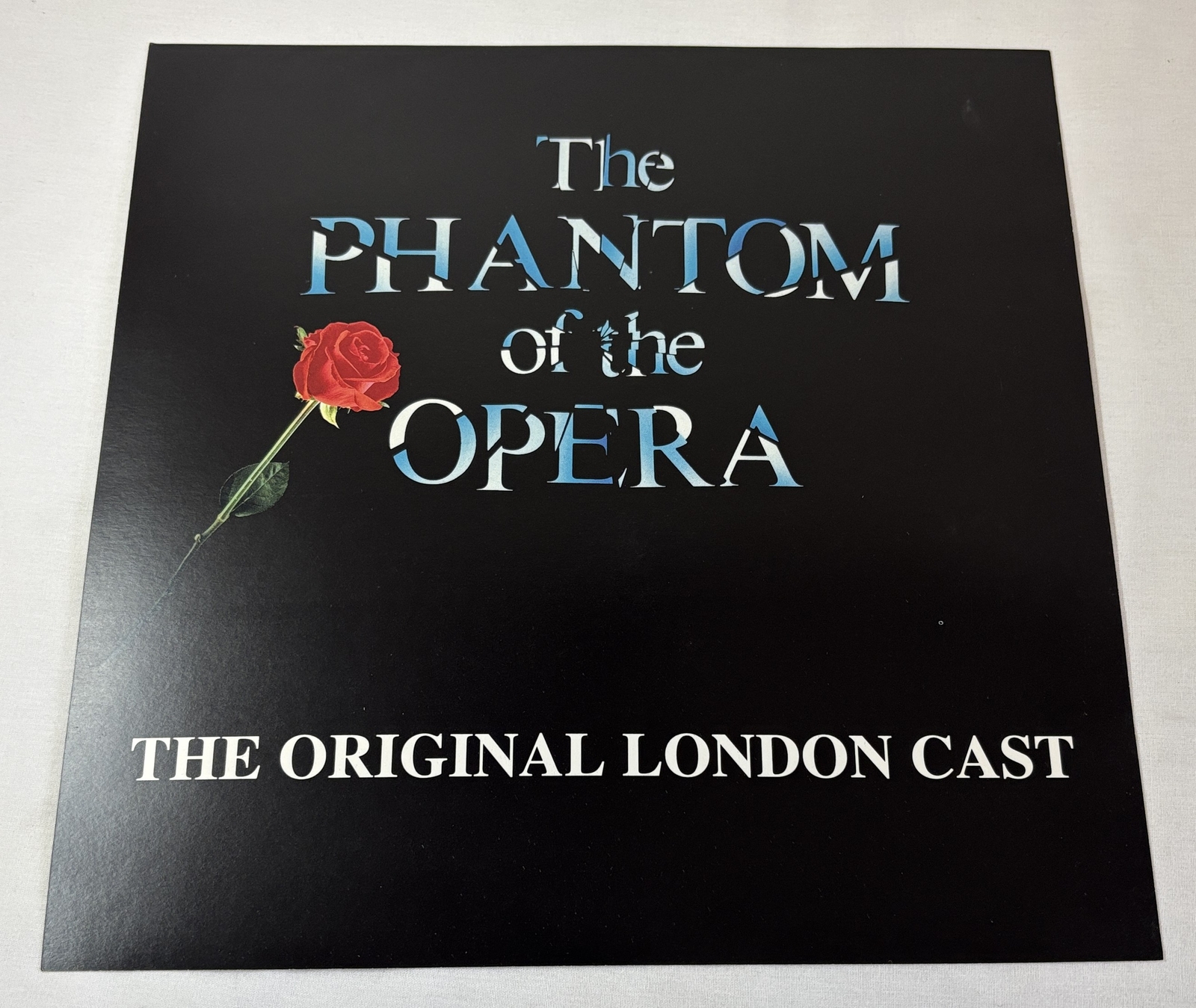 1993 12x12 inch DS promo flat poster ~ PHANTOM OF THE OPERA Original London Cast