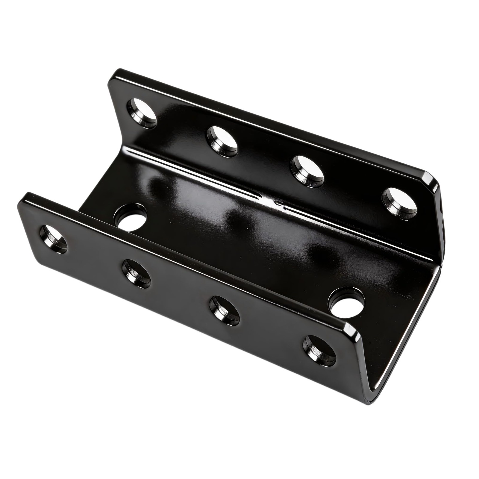 3-Position Adjustable Trailer Coupler Channel Bracket, 3" Inner Width with 2"...