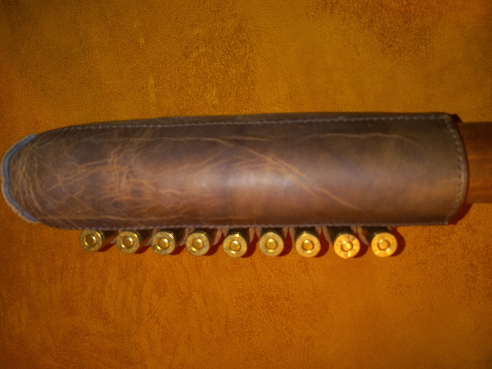 Lever Action Bolt Action Leather Rifle Recoil Cheek Pad Made In The USA