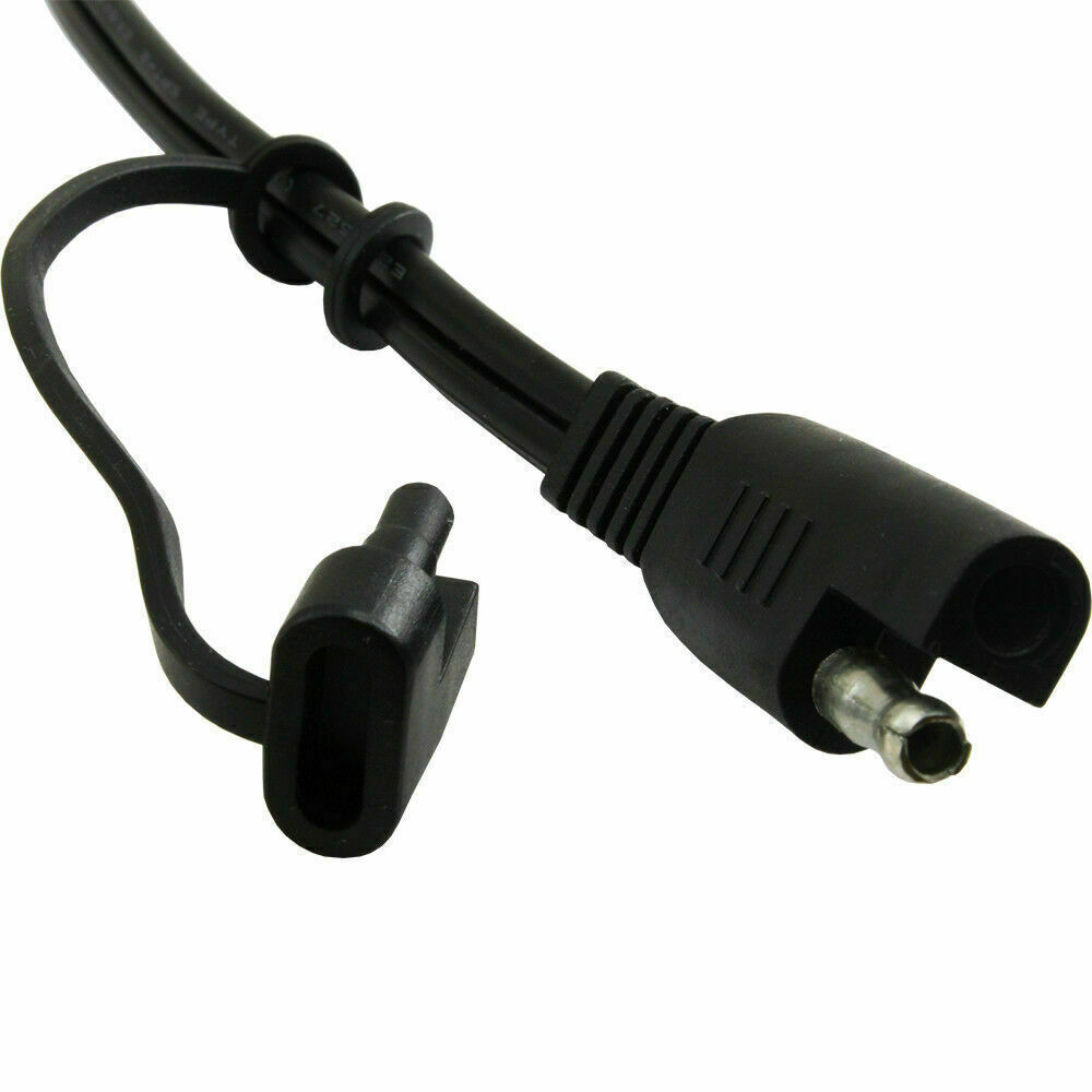 SAE 2Pin Ring Terminal Battery Cord Tender Cable Harness Wire Plug Quick Connect