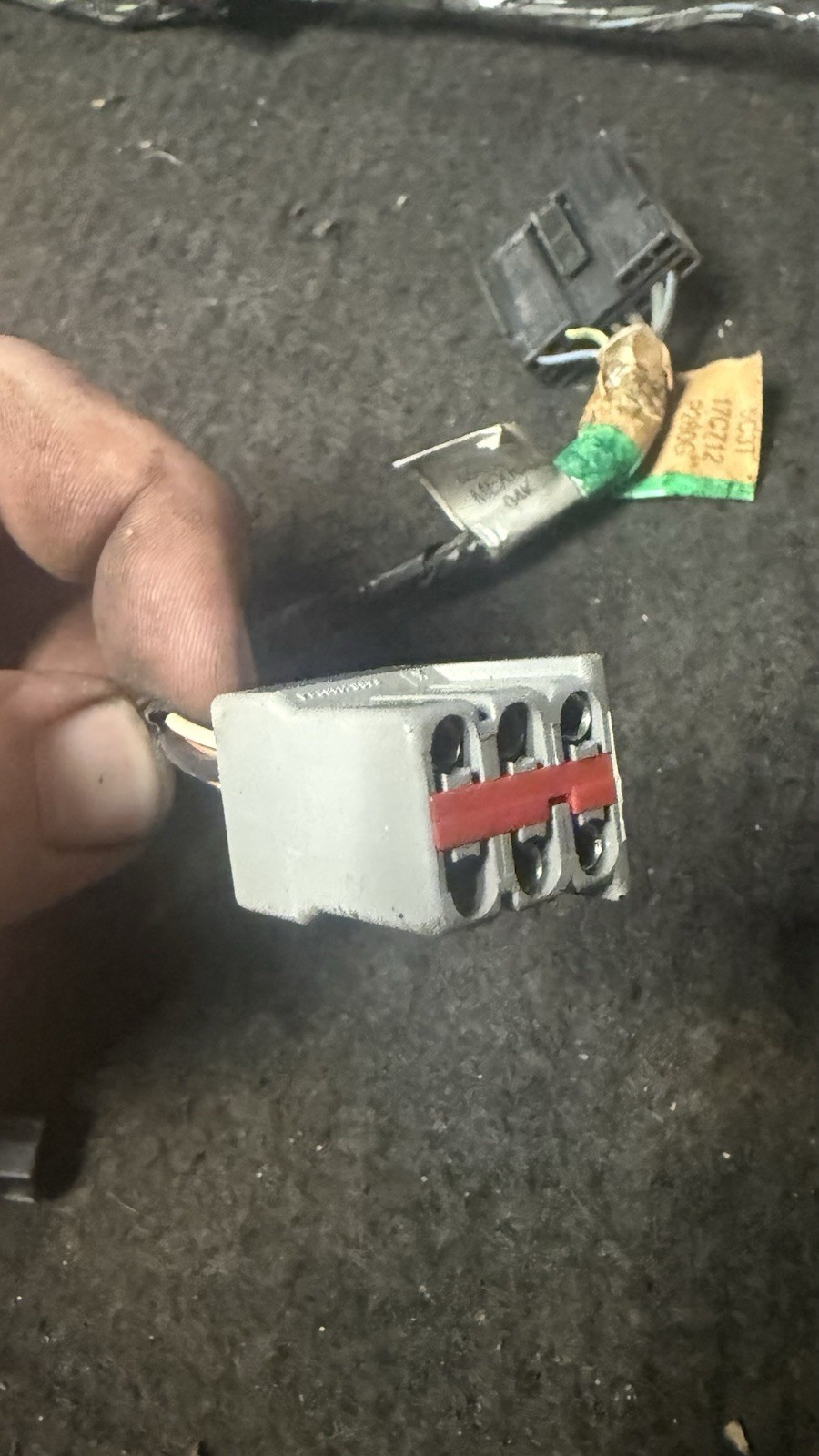 05-07 Ford F250 F350 Cab Light Visor Mirror Wire Harness OE 5C3T-17C712-P260G BF