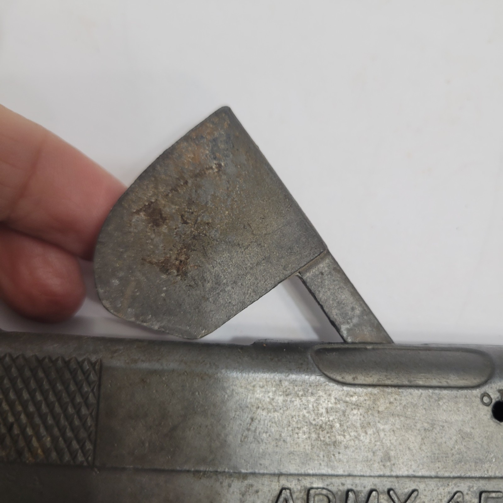 VINTAGE HUBLEY ARMY 45 CAP GUN - COLT 1911