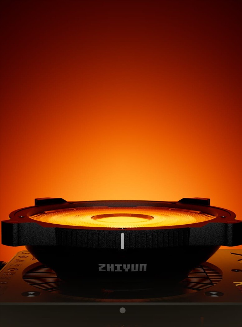 ZHIYUN Mini Lens Reflector (ZY Mount) 5X Brightness for X100RGB X100 CX100 X60