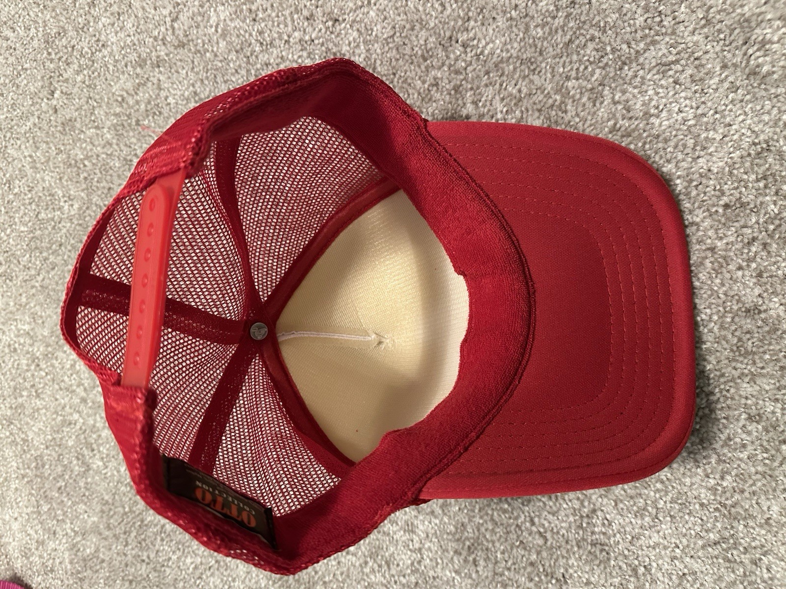 Wienerschnitzel "WORLD'S MOST WANTED WEINER" Baseball Cap HAT Red HOT DOG