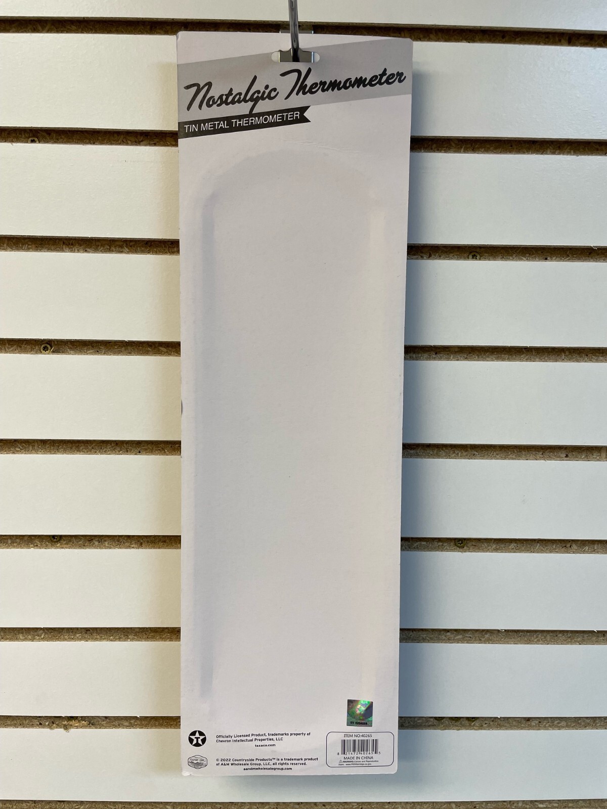 NEW! Gas & Oil TEXACO - Indoor Outdoor Metal Tin 17" Thermometer Nostalgic 40265