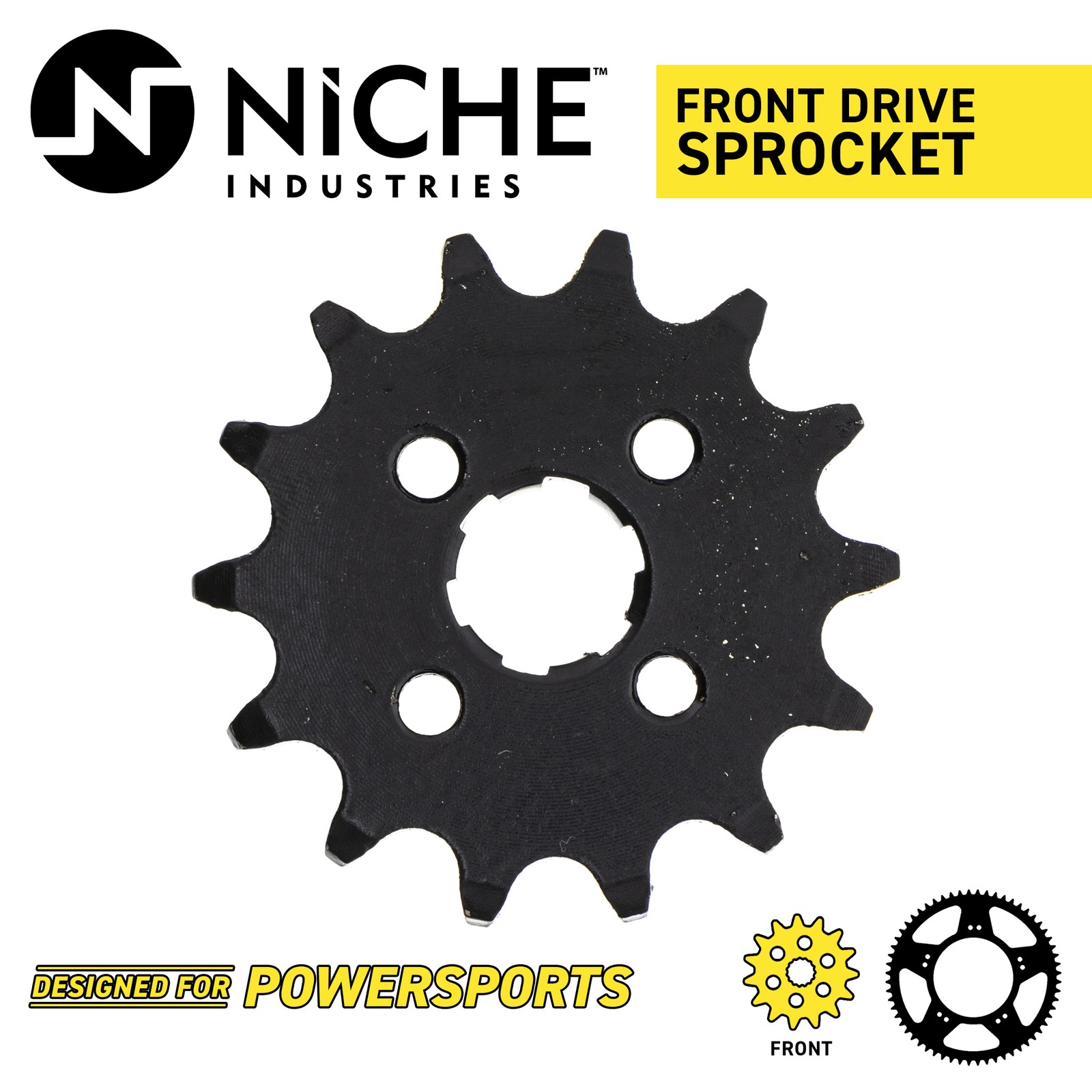 Sprocket Chain Set for Honda ATC70 14/35 Tooth 420 O-Ring Rear Front Kit