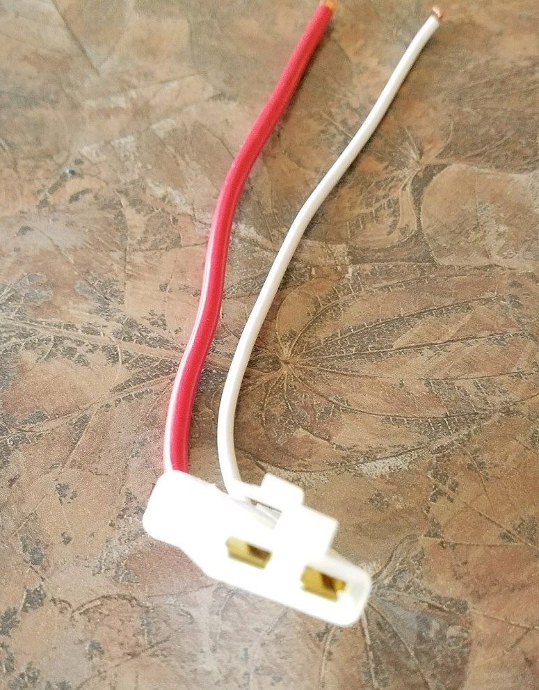 Pigtail for GM Chevy Pontiac Olds 2 Wire Delco Alternator - Internal Regulator