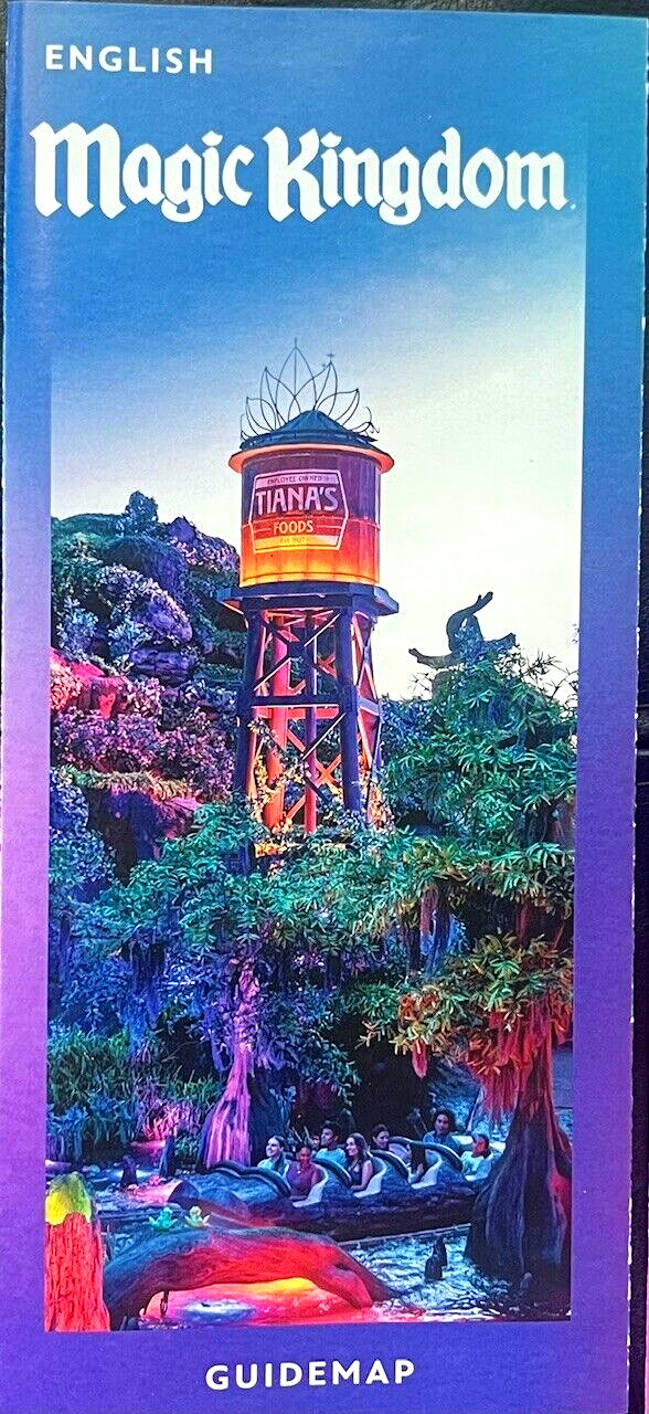 NEW 2025 Walt Disney World Theme Park Guide Maps 4 Current Maps Newest Available