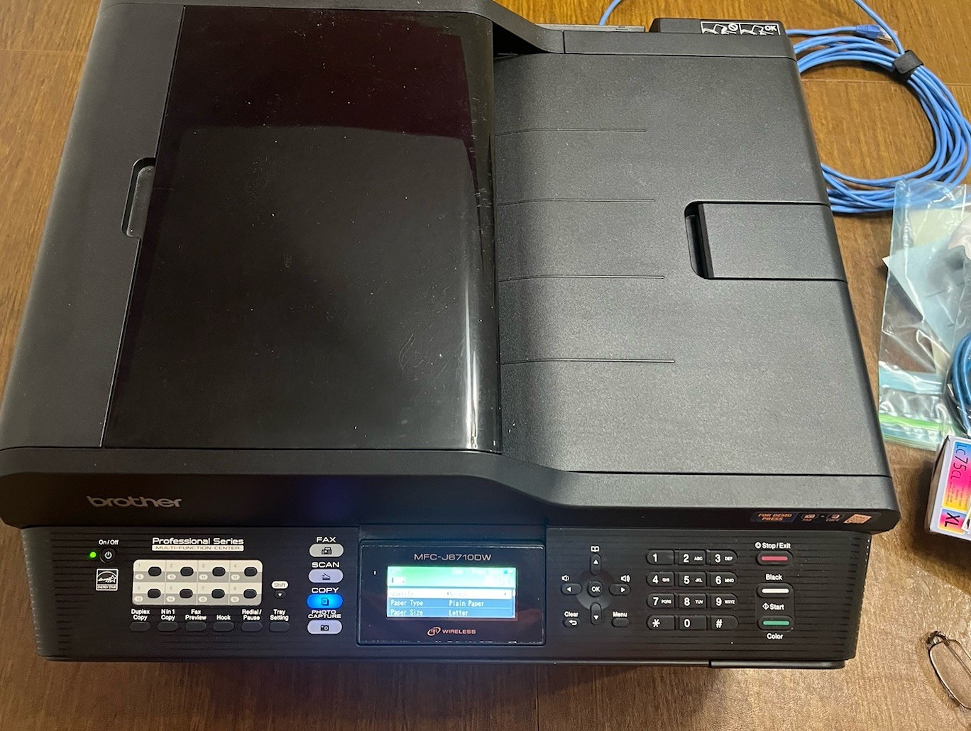 Brother MFC-J6710DW Professional Inkjet All-In-One Printer, Working, Great Price