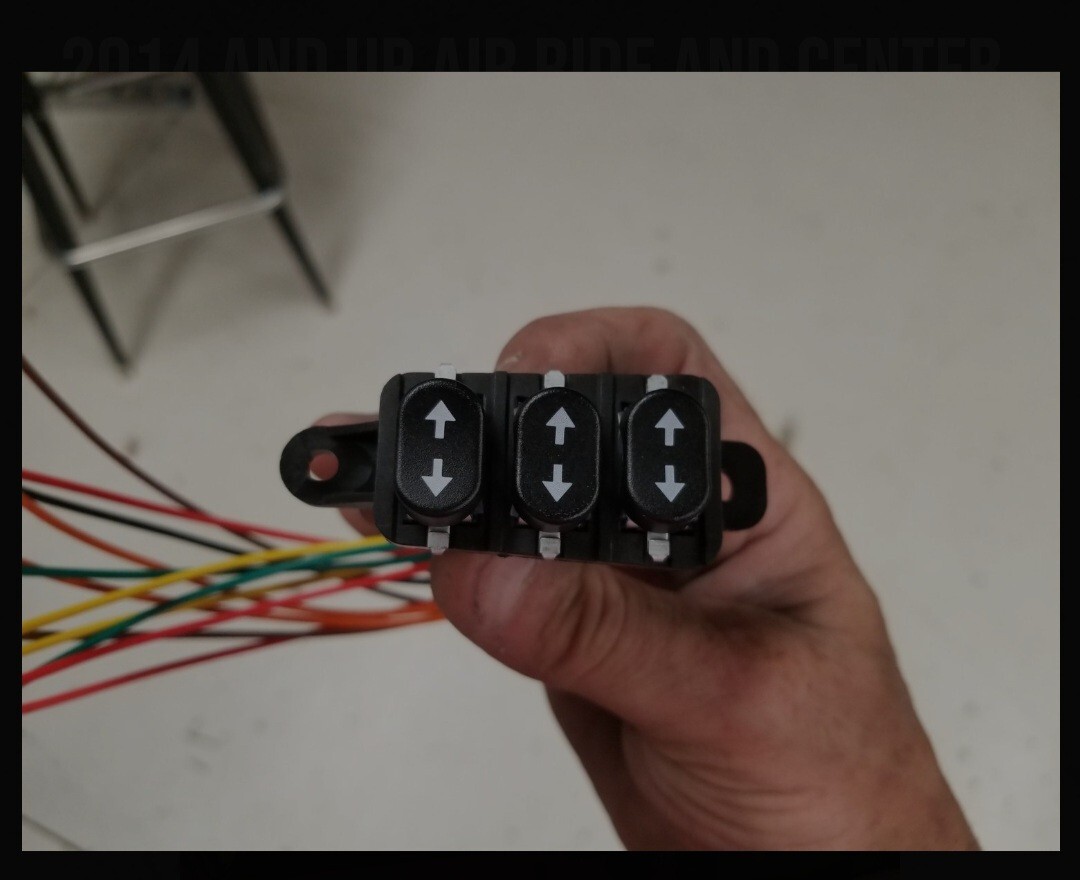 2014 and up Harley air ride switches