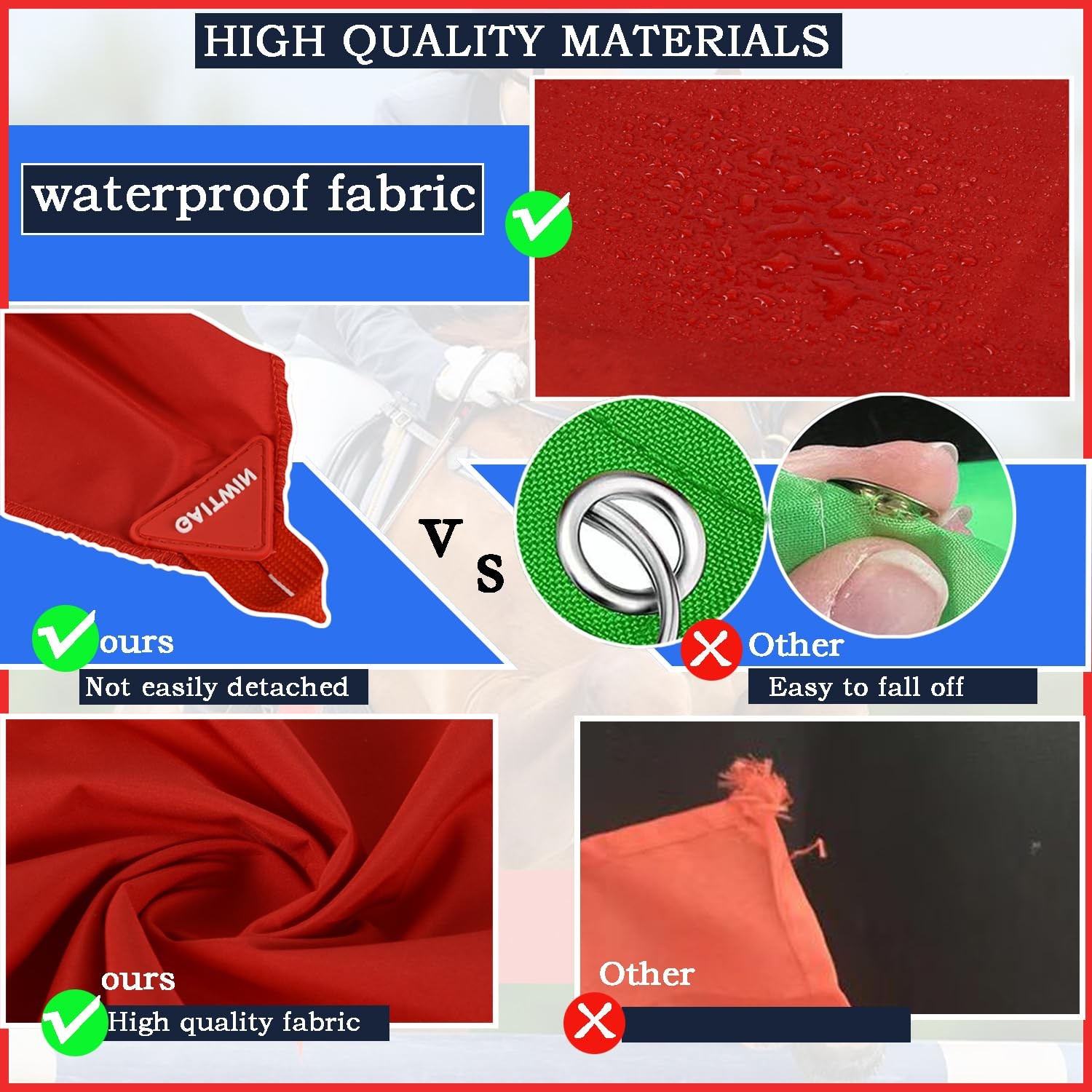 Horse Training Flag Equipment 5 Pcs with 1Pcs Telescopic Flag Pole Lunge Whip