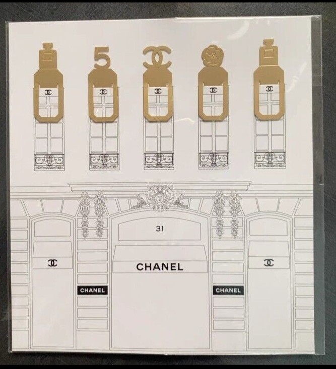 Chanel Camellia Metal Bookmark - Various Choices
