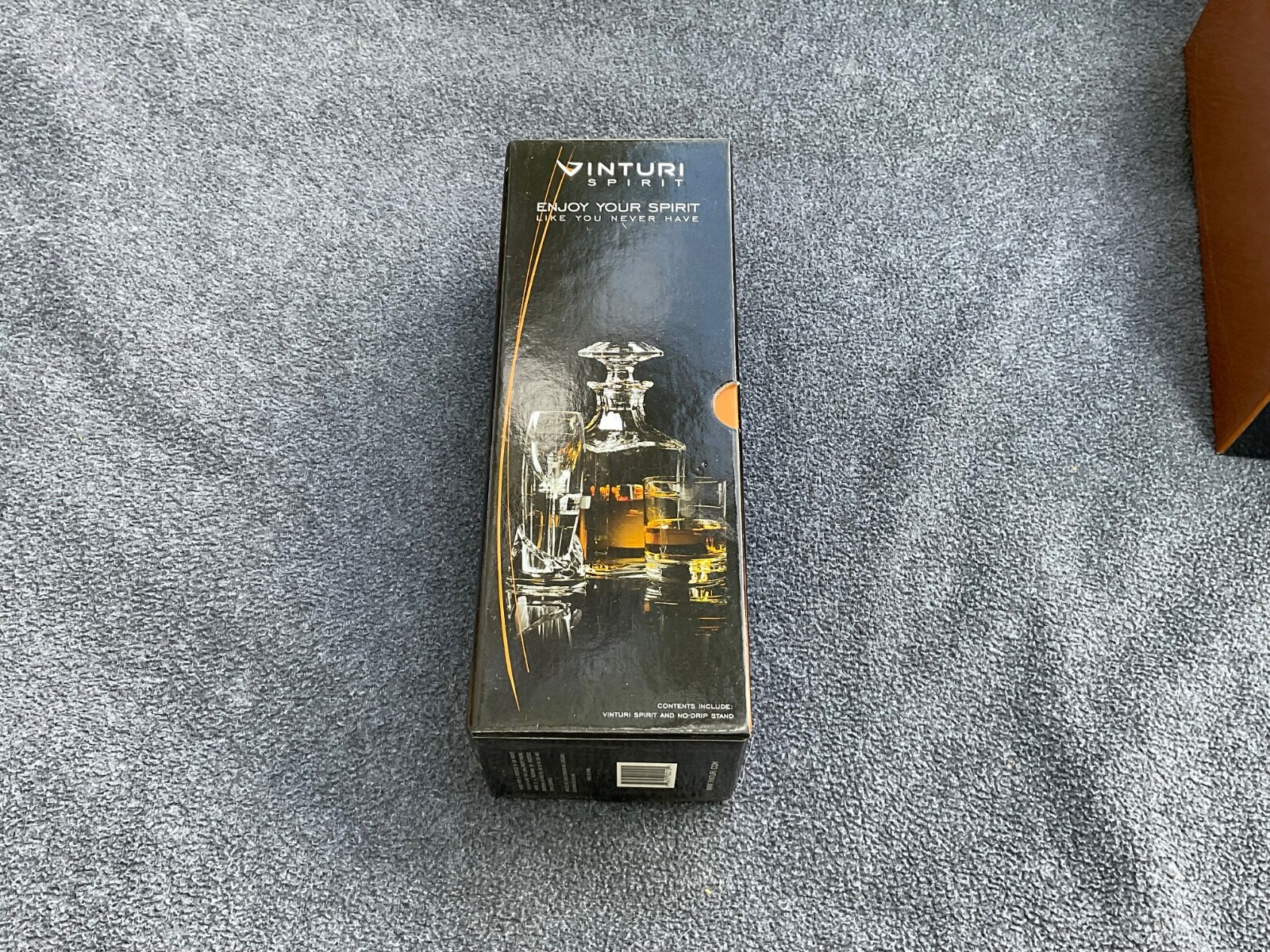 Vinturi DISCONTINUED Spirit Aerator NEW OPEN BOX w/Base Scotch Whiskey Bourbon