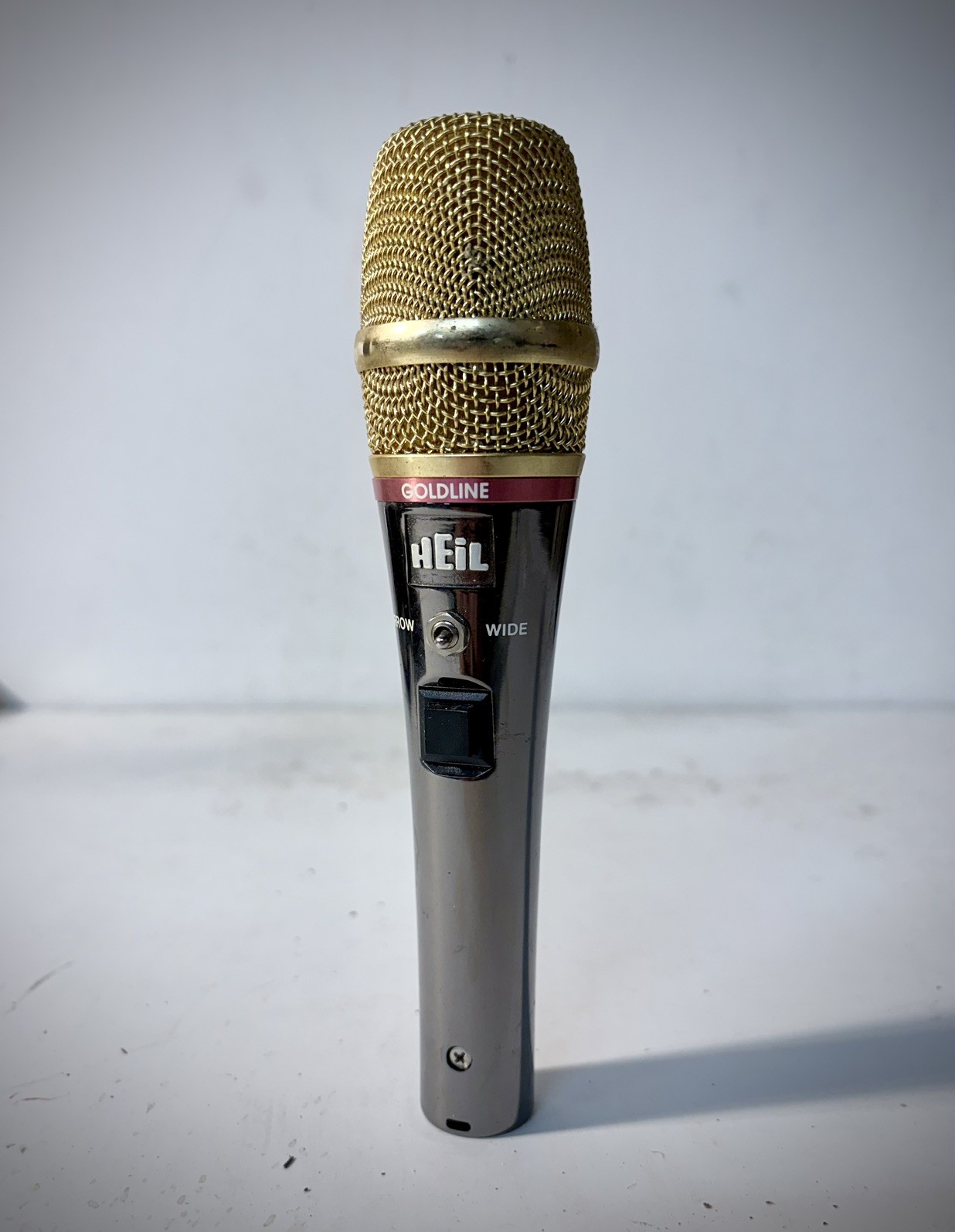 Heil " Gold Line " GM-4 Microphone HAM, CB, Push to talk, Dual capsule