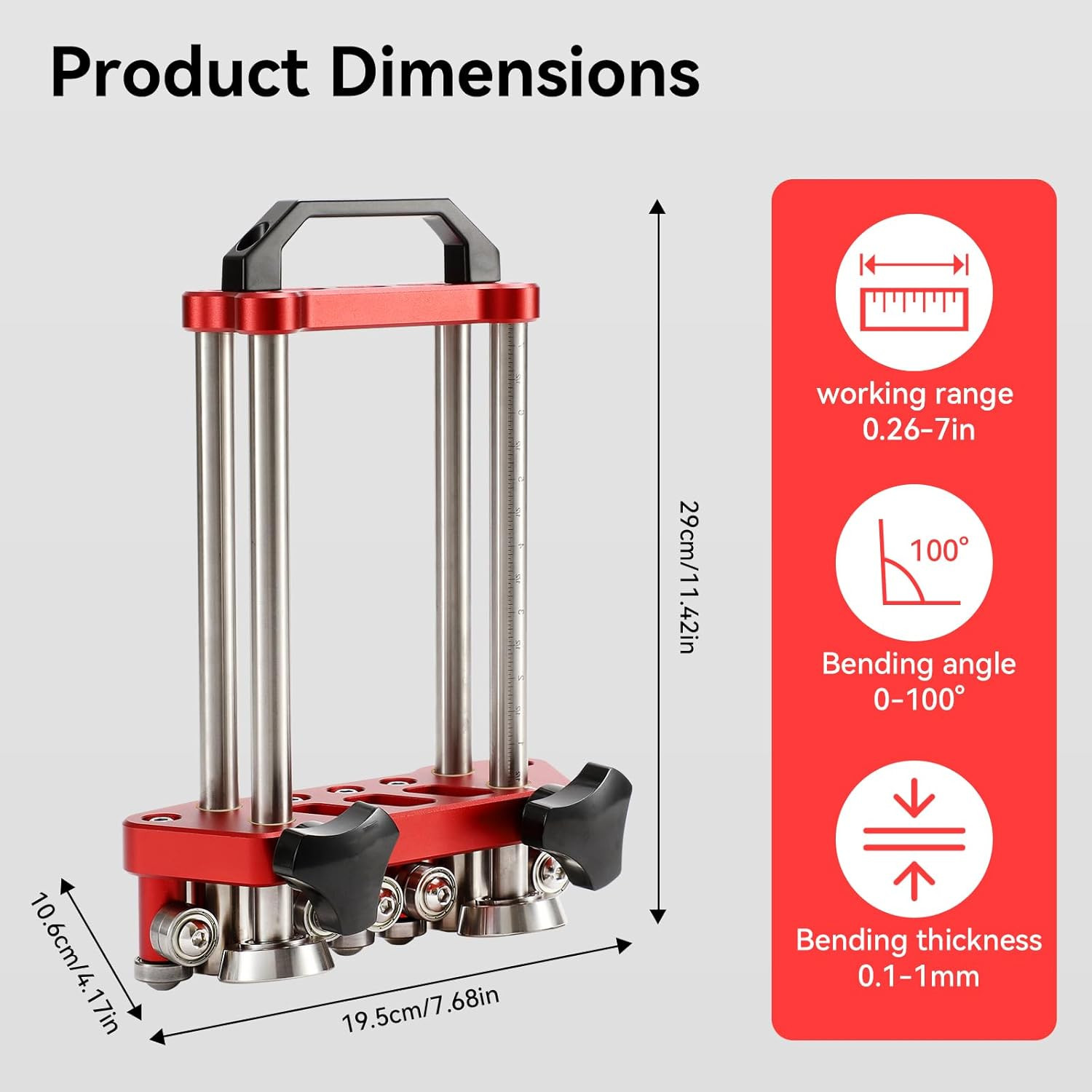 Sheet Metal Roller 2 Station Metal Bender， Metal Roofing Tools，Sheet Metal Fabri