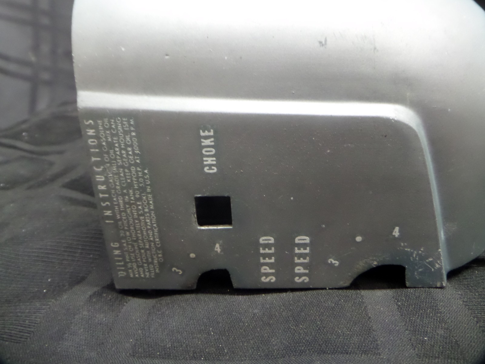 1956 GALE SEA KING GG9002B 5HP LOWER COWLING 552714 552715 COVER OUTBOARD MOTOR