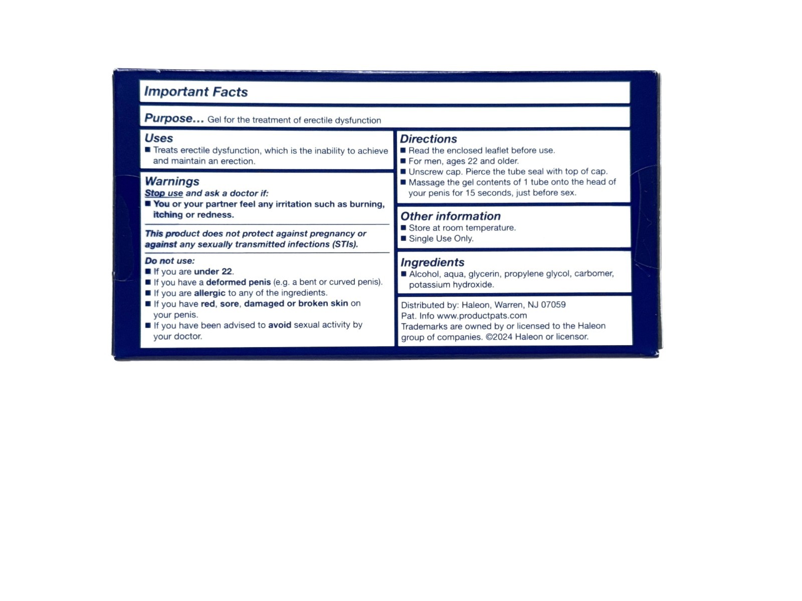 EROXON STIMGEL 4 Single Dose Tubes Fast Acting Gel Exp 05/26 NIB Fast FREE Ship