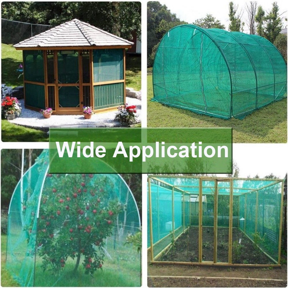 10 x 33FT Mosquito Garden Bug Insect Netting Barrier Bird Net Plant Protect Mesh
