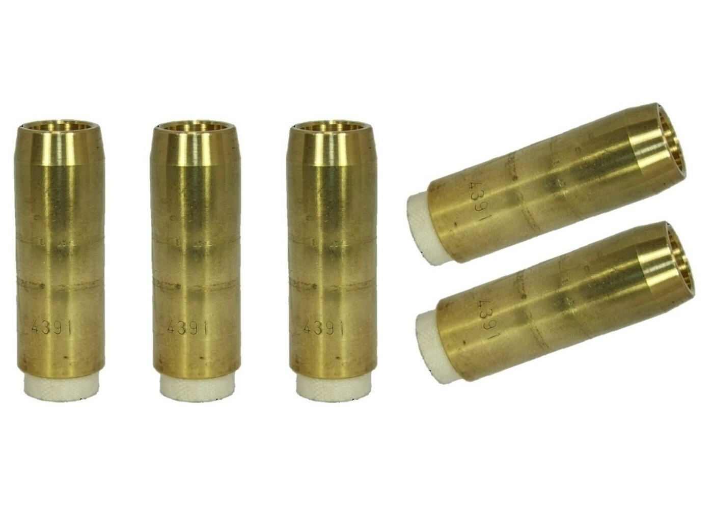 MIG 4391 Welding Nozzle 5/8" For Bernard 200/300 Amp MIG welding Guns PK of 5