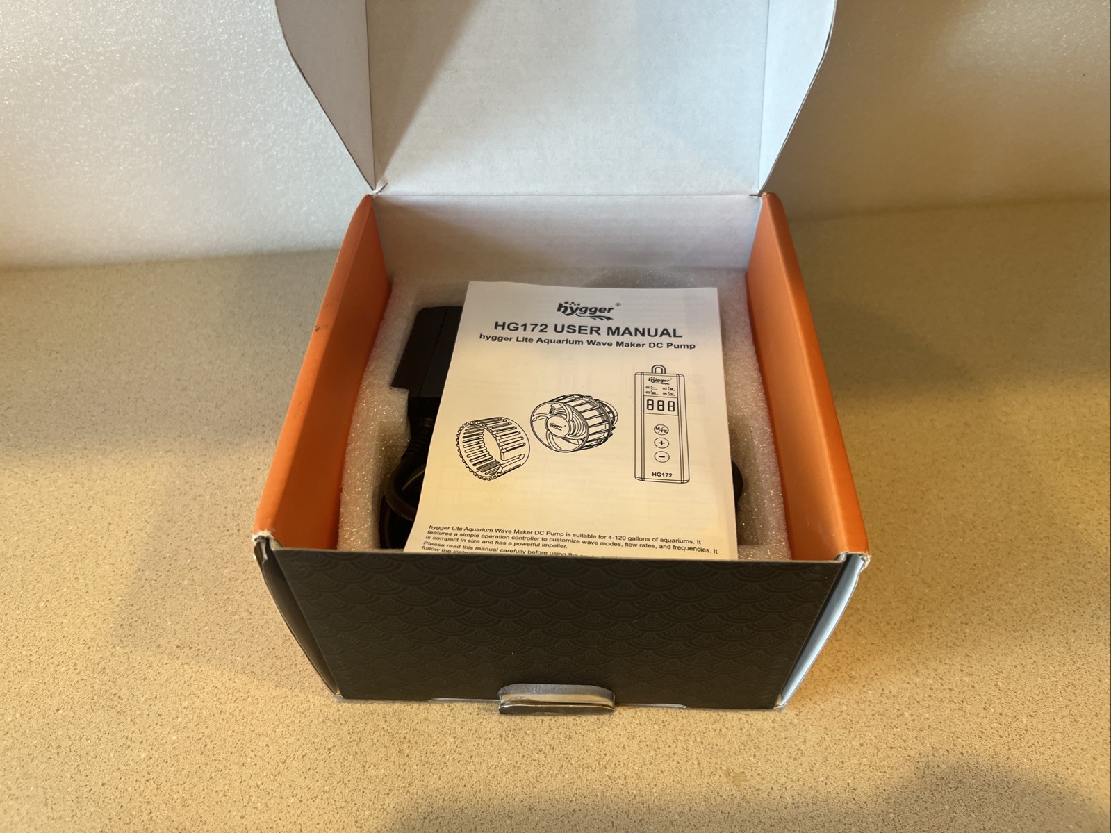 Hygger Wave Maker Aquarium Adjustable Circulation Pump HG172 6 W