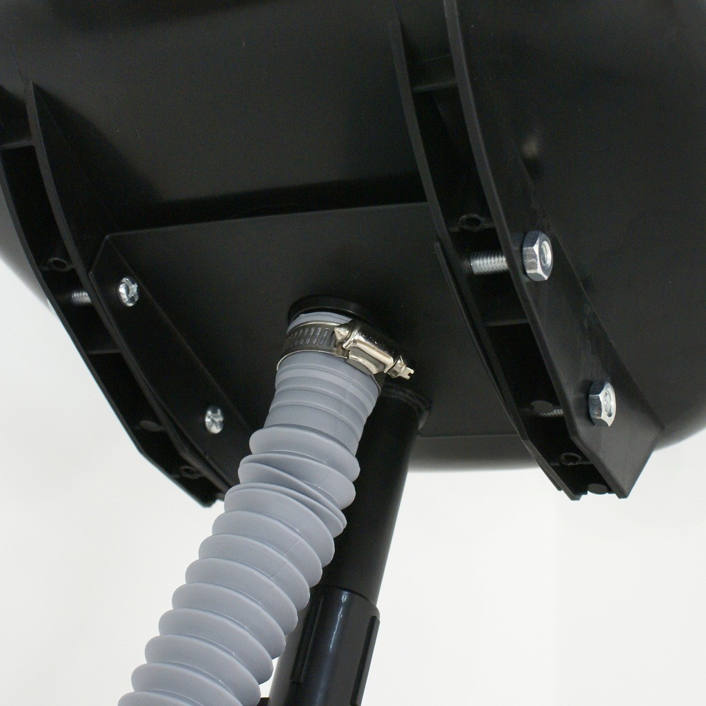 Height Adjustable Portable Salon Hair Shampoo Basin Treatment Bowl Black NEW