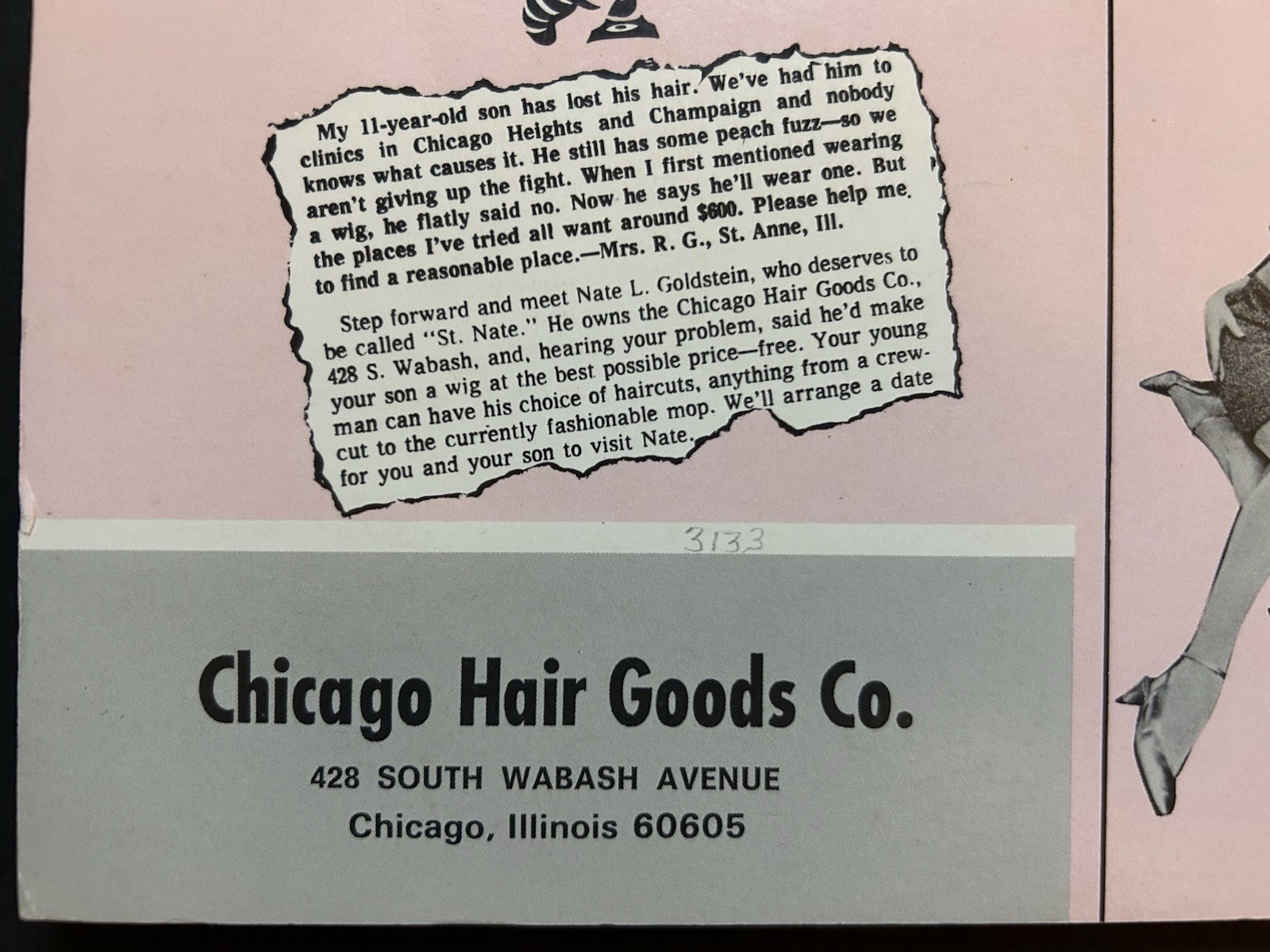 Chicago Hair Goods Catalog SALON Includes African American WIGS Ultra-Sheen