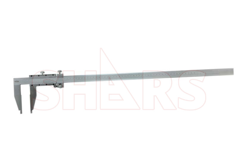24" / 600mm Heavy Duty Vernier Caliper 3.94" Jaw Depth + Inspection Report R}