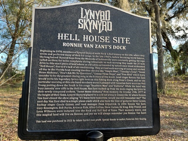 Lynyrd Skynyrd Signed Hell House Historical Rock Relics Card Gene Odom 50+ Wood!