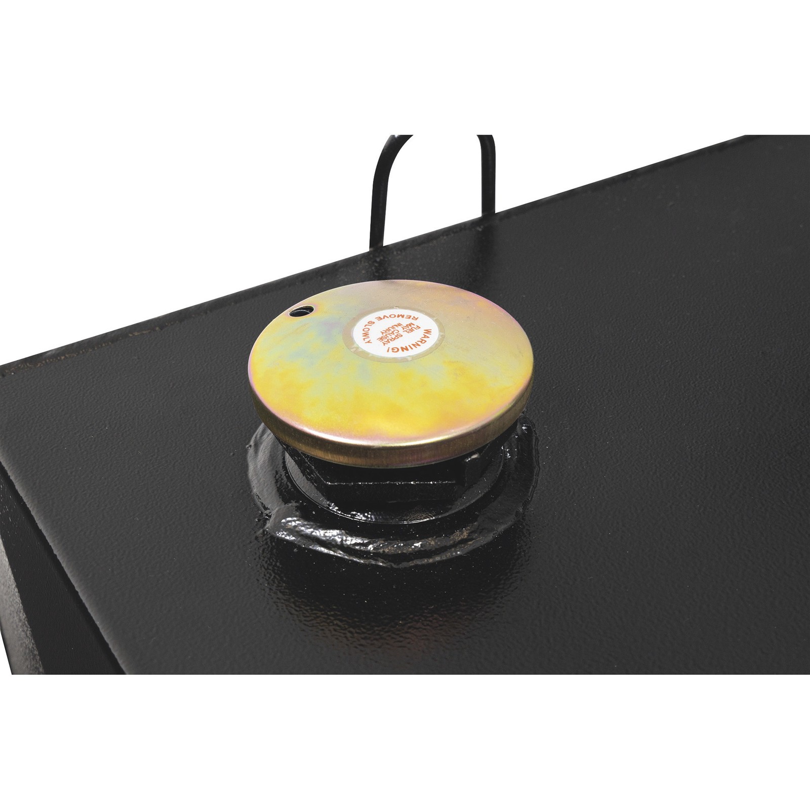 Better Built Steel Diesel Fuel Transfer Tank, 100-Gallon, Rectangular, Black,