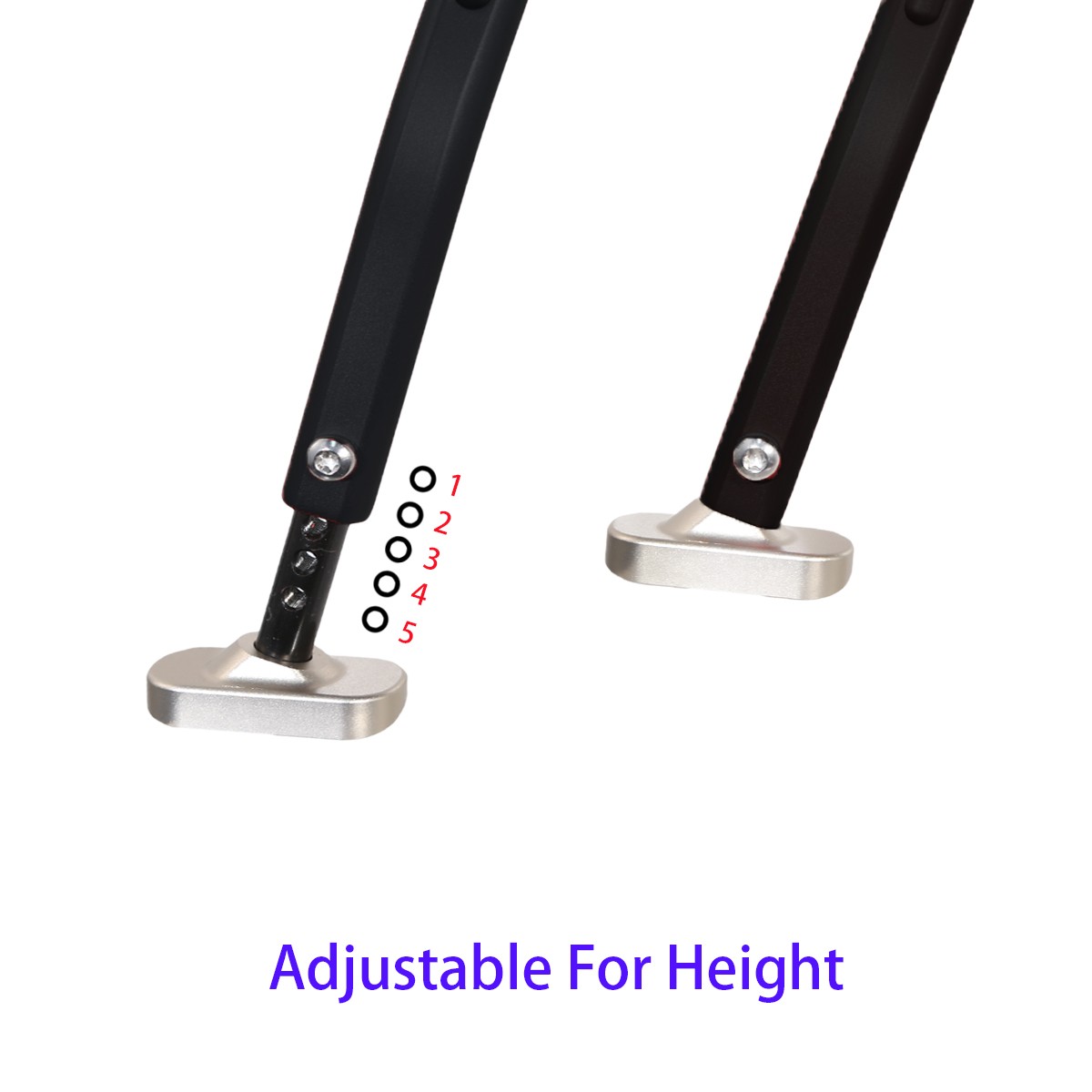 Black Side Stand Add-On Kickstand Compatible For Honda 2013–2024 CRF450R