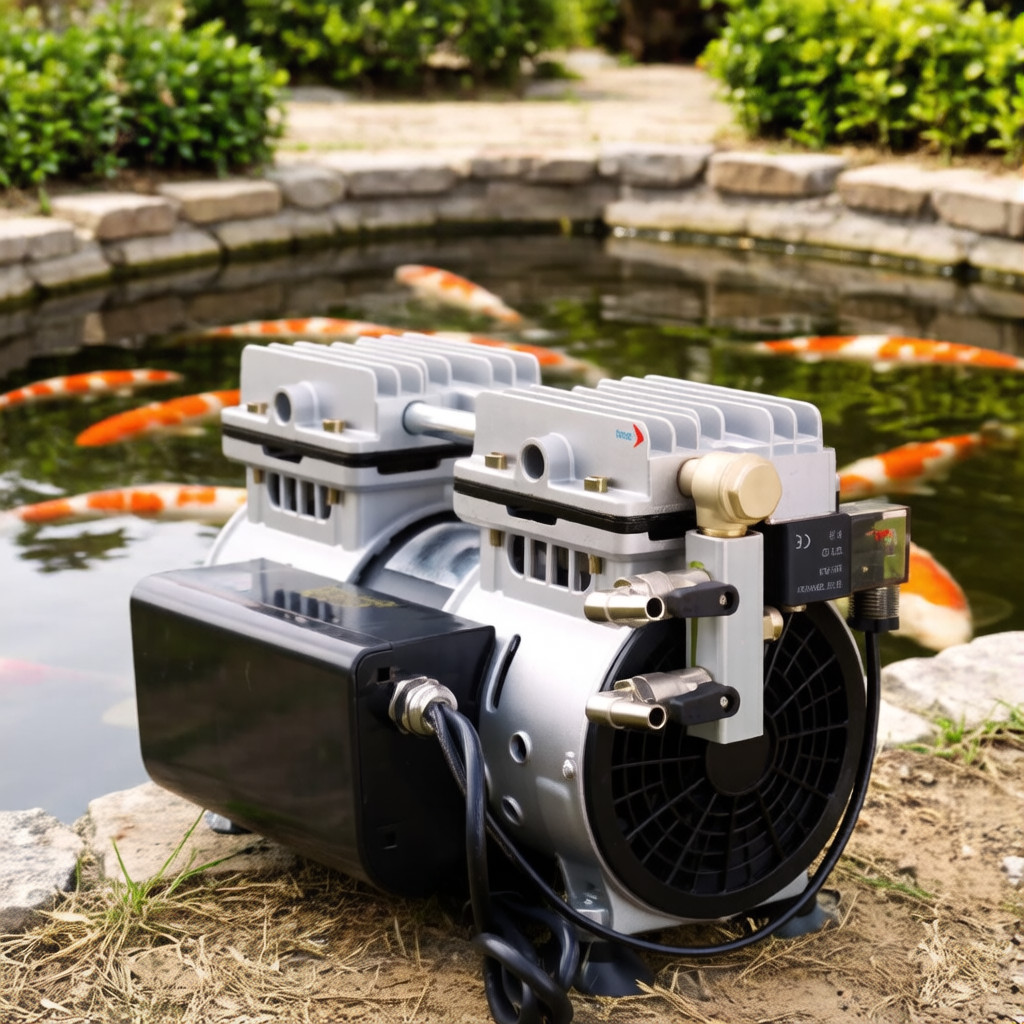 3/4HP Lake Pond Aerator Pump Lake Pond Aeration System 550W 3 Acre w/ timer