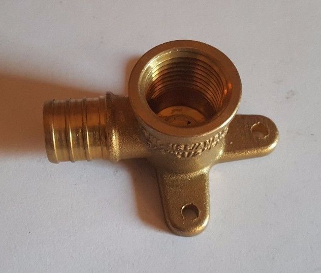 (10) 3/4" PEX X 1/2" FEMALE NPT THREADED DROP EAR ELBOW CRIMP FITTINGS LEAD FREE