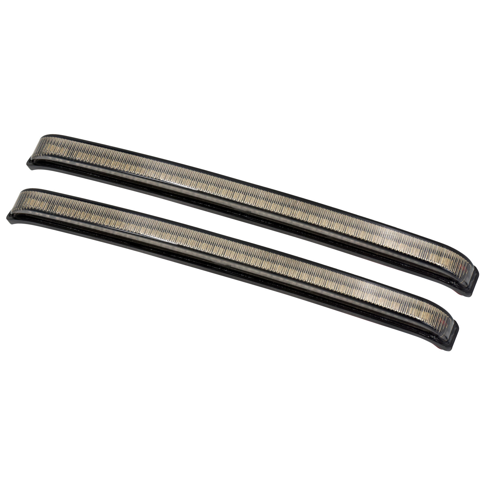 Saddlebag Turn Signal LED Light Somke Lens For Harley Road Electra Glide 08-2013