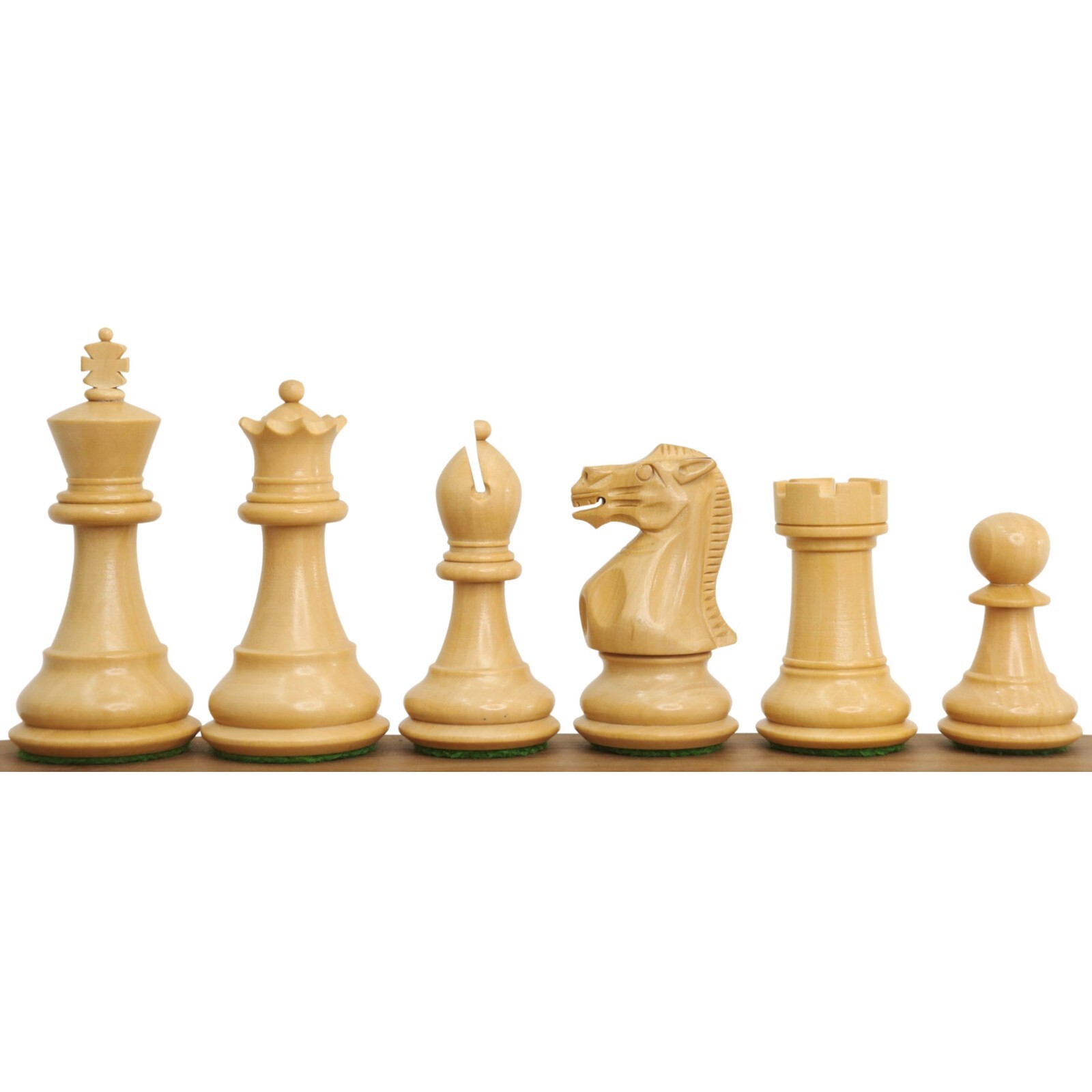 3" Professional Staunton Chess Pieces Only set- Weighted Golden Rosewood