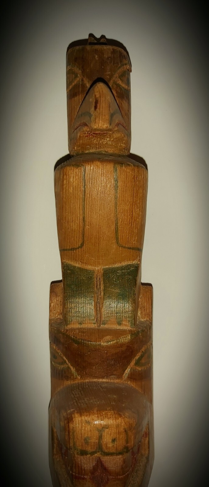 Northwest Coast, Tlingit / Tsimshian, Model Totem (1930s).