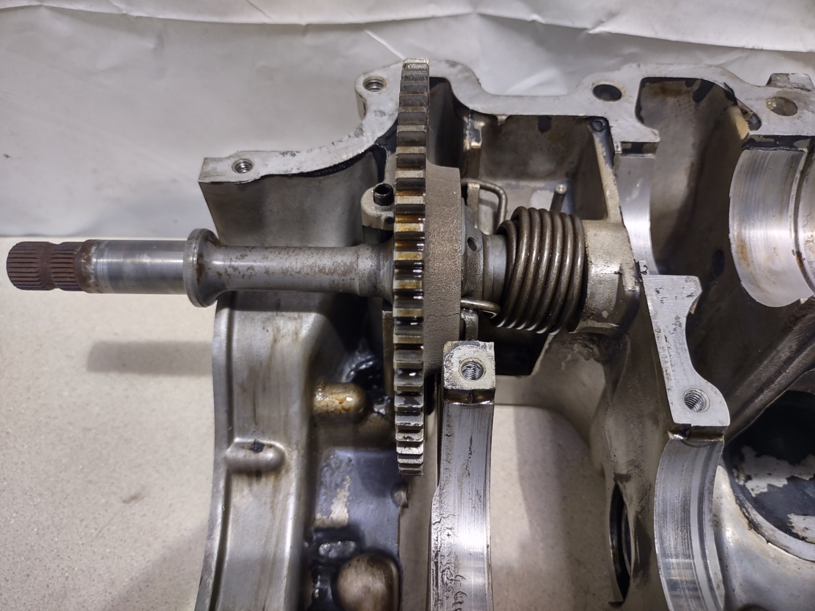 1974 Honda CB 750 CB750 Lower Engine Case Crankcase #325.2-79