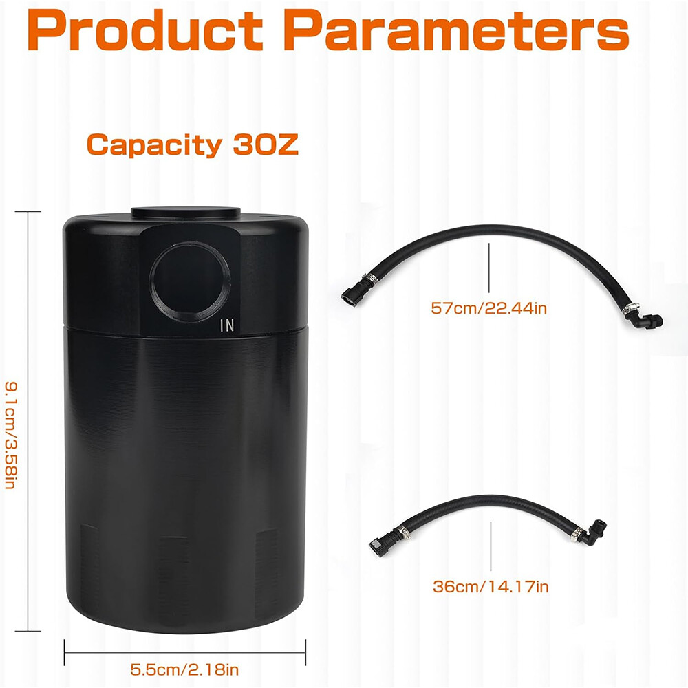 Oil Catch Can Oil Separator For 19-22 Chevy Silverado 1500 & GMC Sierra 5.3/6.2L