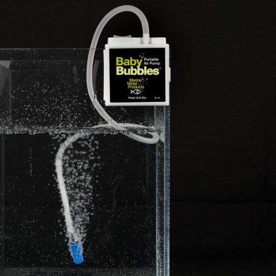 Marine Metal Products Baby Bubbles Portable Air Pump,Compact Design,New