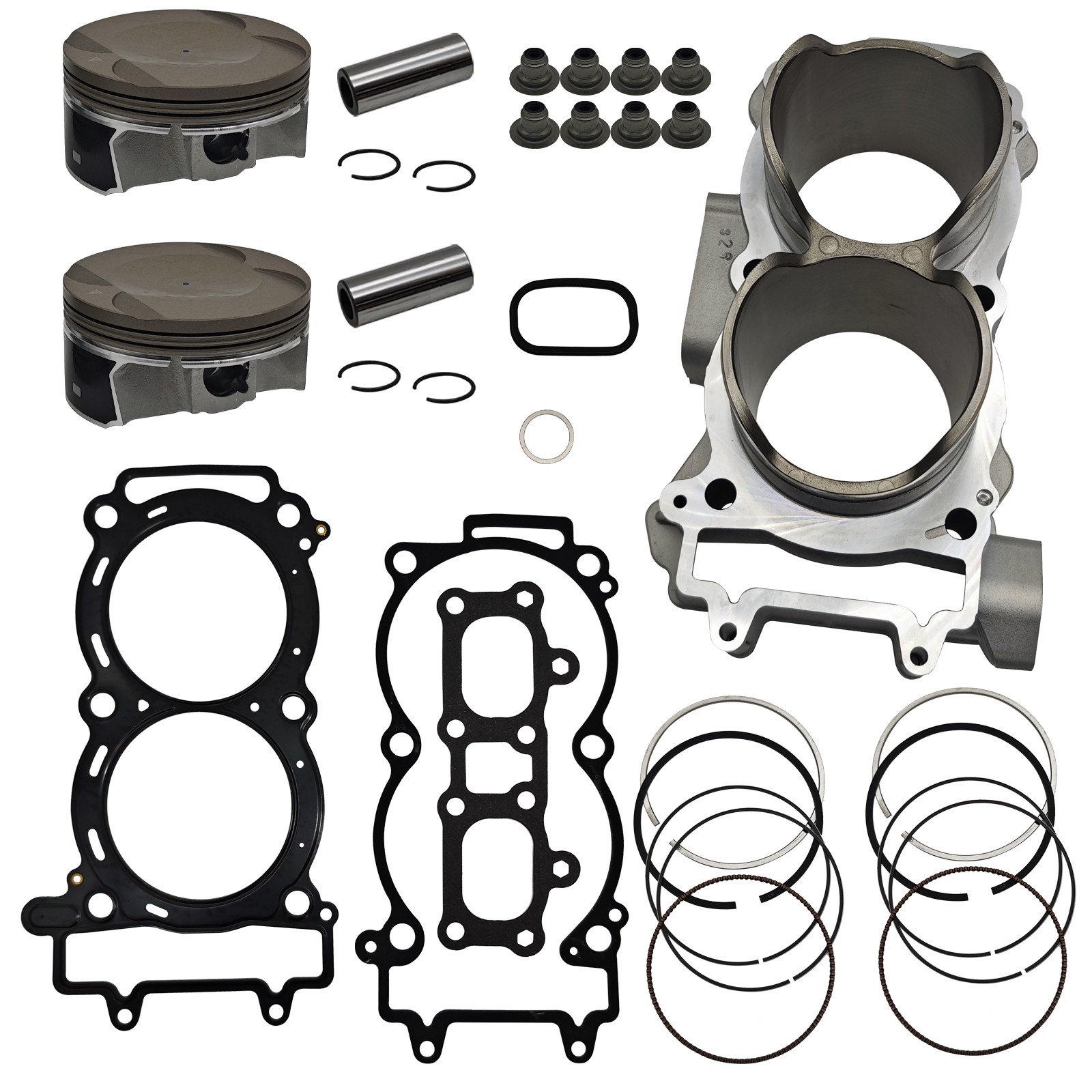 Cylinder Piston Gasket Kit 3023156 For Polaris RZR General 1000 XP 4 New (93mm)