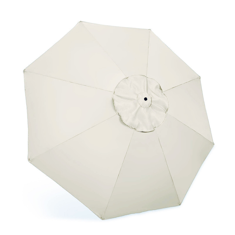 9ft Patio Market Table Outdoor Umbrella Replacement Canopy Cover (Canopy Only)