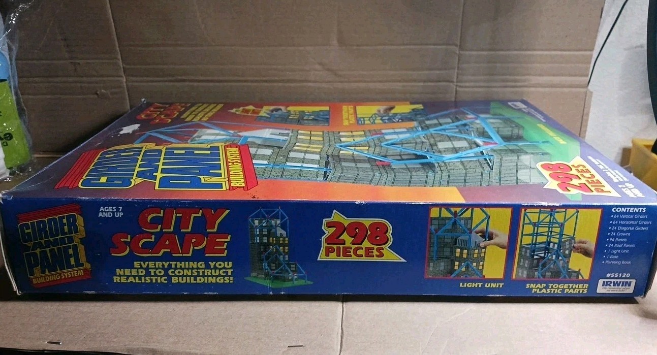 298 Irwin Girder & Panel Building System City Scape With Lights- Open Box 55120
