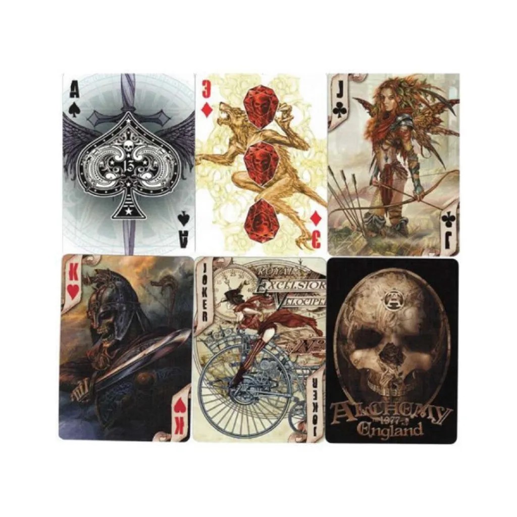 BICYCLE PLAYING CARDS ALCHEMY 1977 ENGLAND NEW AND SEALED