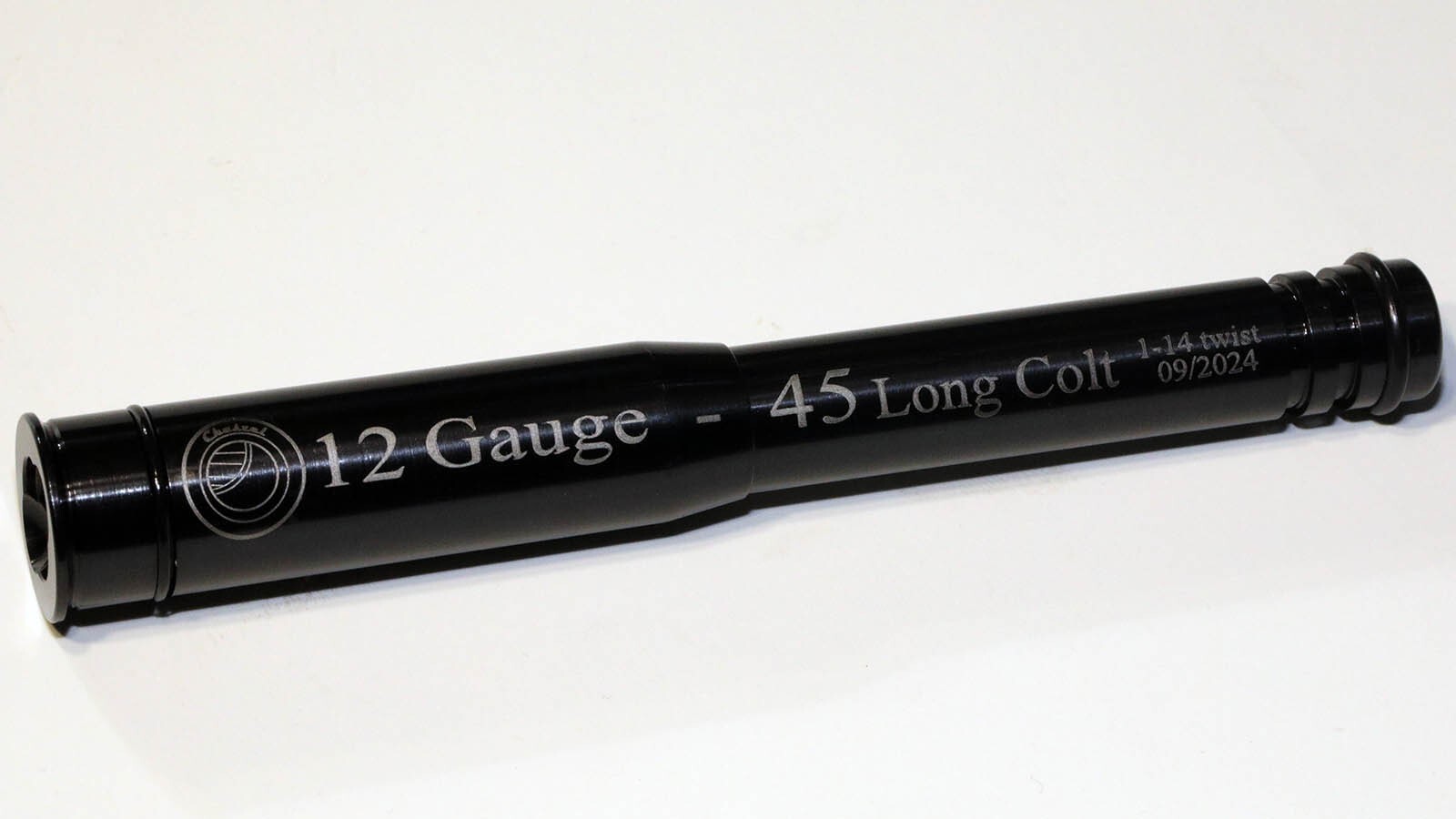 12ga to 45 Long Colt Shotgun Adapter - Chamber Reducer 6" Long